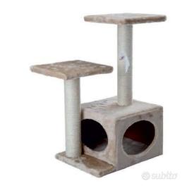 TIRAGRAFFI GATTO GIOCO NUOVO ATENE BEIGE