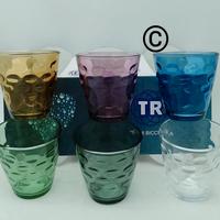 NUOVO SET 6 PEZZI BICCHIERI COLORATI 🤩🤩🤩🤩🤩🤩