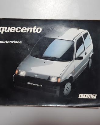 FIAT CINQUECENTO - Uso e manutenzione 