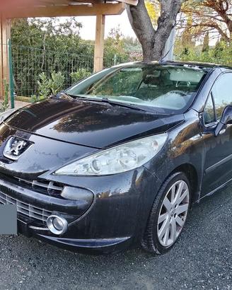 Peugeot 207 cc nera 