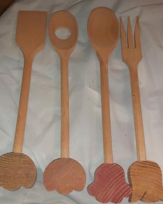 set mestoli 4 pezzi