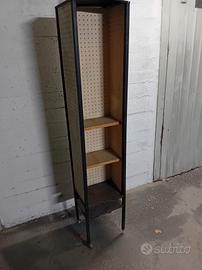 scaffale libreria con ruote