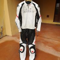 tuta 48 dainese divisibile in pelle perfetta 