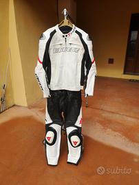 tuta 48 dainese divisibile in pelle perfetta 
