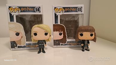 Funko Pop Luna e Hermione 
