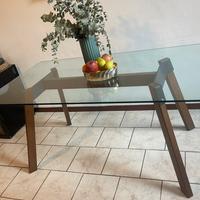 Tavolo in cristallo Calligaris  90X 160