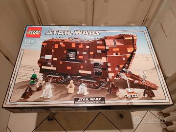 Lego Star Wars 10144 Sandcrawler del 2005 (aperto)