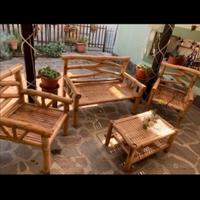 Set bamboo massiccio e robusto(sezione 8/10 cm)