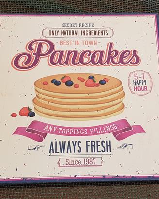 Quadretto Arredamento Pancakes