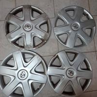 coppe, copricerchi originali toyota