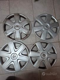 coppe, copricerchi originali toyota