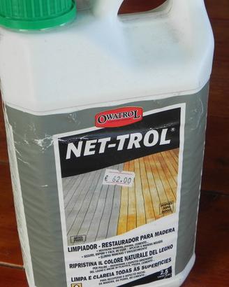 Net-trol pulitore per legno cemento pietre 2,5 lt