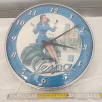 Vespa orologio da parete 