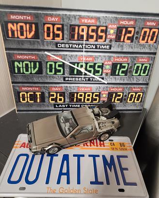 Orologio a parete Ritorno al futuro 