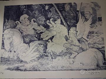 Raffaele De Rosà.. litografia
