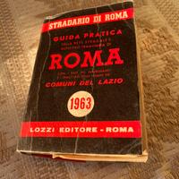Libro Stradario di Roma 1963