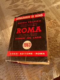Libro Stradario di Roma 1963