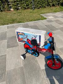 Bicicletta atles spiderman nuova ancora incartata
