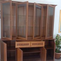 Vetrina Cristalliera Classica in Legno 