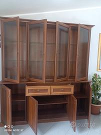 Vetrina Cristalliera Classica in Legno 