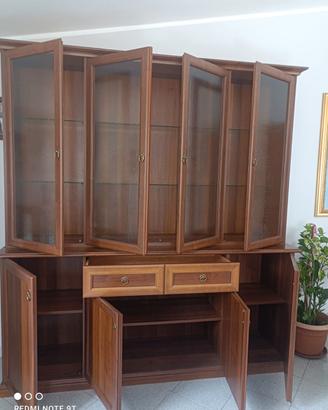 Vetrina Cristalliera Classica in Legno 