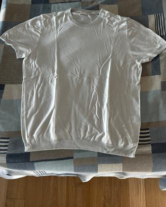 Maglia Zara panna a manica corta
