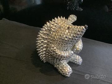 Riccio portafortuna con borchiette silver !