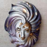 Maschera veneziana da parete 