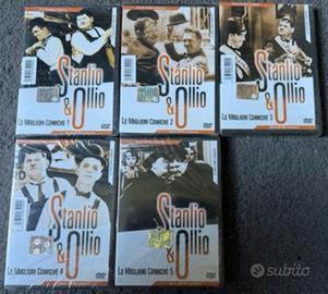 10 DVD Stanlio e Ollio ancora sigillati
