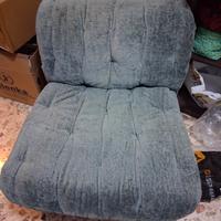 poltrona senza braccioli