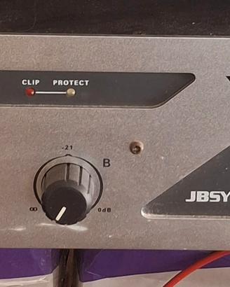 AMPLIFICATORE JBSYSTEMS VX 400