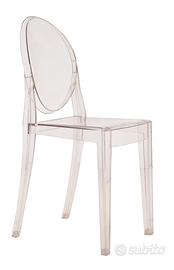 4 Sedie Victoria Ghost originali Kartell