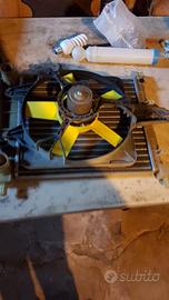 Radiatore+elettroventola fiat uno 100 fire