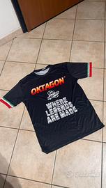 Maglia T-Shirt ufficiale Oktagon Roma taglia xl