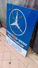 tabella smaltata Mercedes 