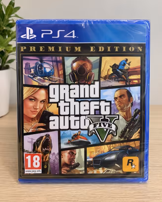 GTA V Premium Edition PS4 nuovo e sigillato