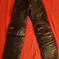 Pantaloni molto in pelle alpinestars