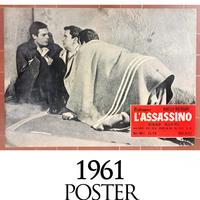 L'Assassino 1961 Poster Originale Petri Panelli