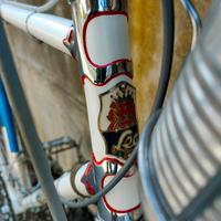 bici corsa epoca "LEO clorodont"