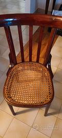 Sedia d'Epoca in Stile Thonet anni 80'