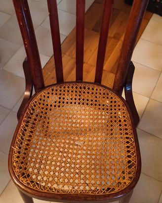 Sedia d'Epoca in Stile Thonet anni 80'