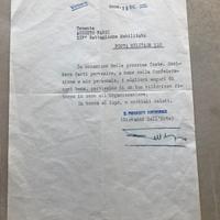 Documento XIV battaglione mobiliato