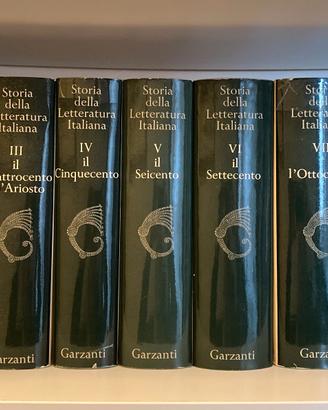 Storia della Letteratura Italiana - Garzanti