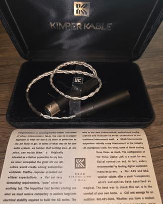 Kimber Kable Aes/EBU (Xlr-Xlr) AGDL 0,5 m