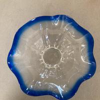 Centrotavola in vetro soffiato vintage