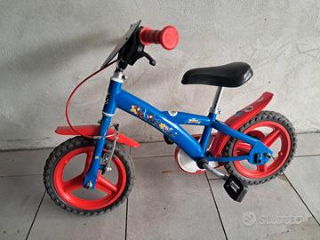 Bici bimbo 3 anni spiderman 