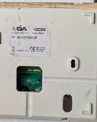 combinatore telefonico allarme CIA TDC26 originale