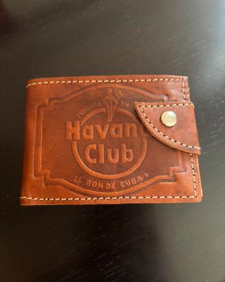 Portafoglio Havana Club Cuba in cuoio+ regalino