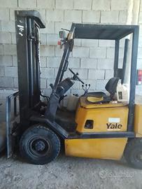 Muletto Carrello Elevatore Yale Diesel
