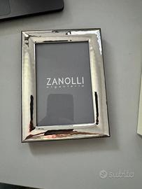 Cornice in argento Zanolli